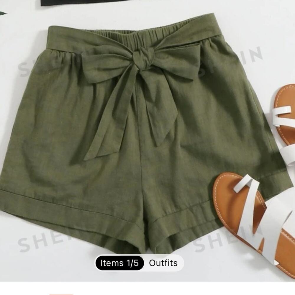Being belted shorts size large